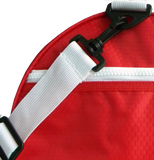Swimming Essentials Sport Gym Duffle Bag Bag Red White