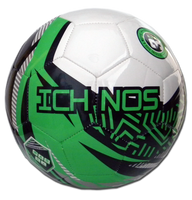 Ichnos white green navy blue kids junior children size football ball