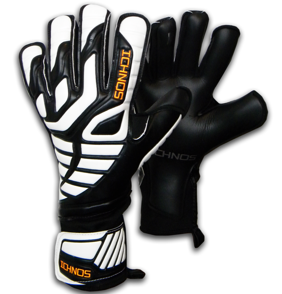 Ichnos Pro Extented Palm removable finger saver bars football Goalkeeper Gloves
