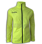 ICHNOS adult size Fluo running outdoor windbreaker jacket with hideaway hood and side pockets