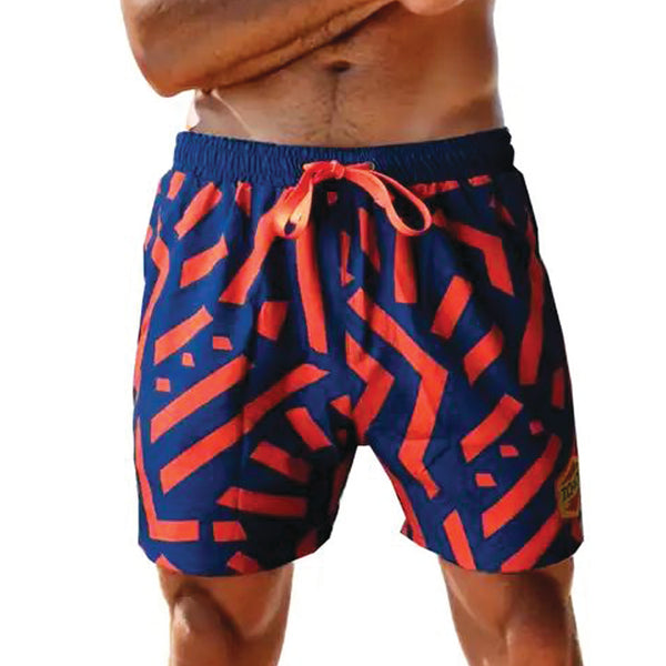 ICHNOS Essentials 17" Mens Swim Shorts – Beachside Thunder