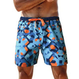 ICHNOS Essentials 17" Quick Dry Mens Swim Shorts – Ocean Blue Seaglass
