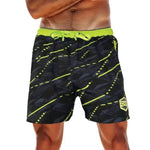 ICHNOS Essentials 17" Quick Dry Mens Swim Shorts – Static Lime Glitch