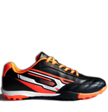 Ichnos Downforce TF astro turf football boots trainers black orange