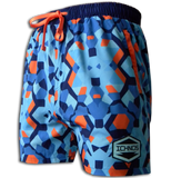ICHNOS Essentials 17" Quick Dry Mens Swim Shorts – Ocean Blue Seaglass
