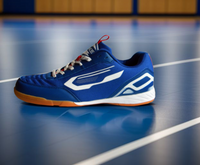 Indoor Court ICHNOS football boots trainers Royal Blue