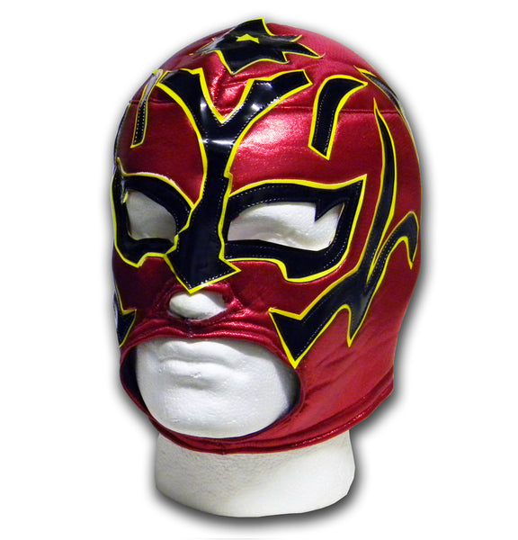 Red Shooting star mexican wrestler wrestling mask