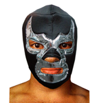 Luchadora Silver Wrestler Adult Luchador Wrestling Mask Lucha Libre