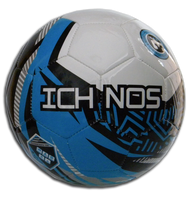 Ichnos white blue black kids junior children size football ball