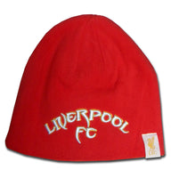 red liverpool fc adult size pile beanie