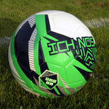 Ichnos Snazzer Junior Kids football match ball White / Green